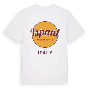 Ispani cirkel t-shirt – ekologisk bomull t-shirt från Pinshirt
