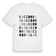 Lacedonia ordlek t-shirt