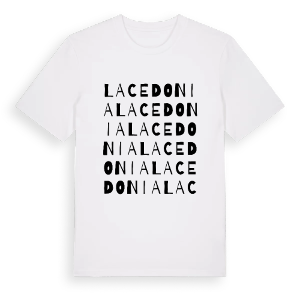 Lacedonia ordlek t-shirt – ekologisk bomull t-shirt från Pinshirt
