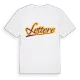 Lettere baseball t-shirt