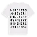 Mercato San Severino ordlek t-shirt