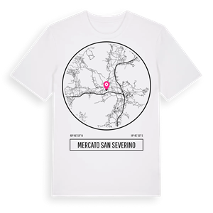 Mercato San Severino t-shirt – ekologisk bomull t-shirt från Pinshirt