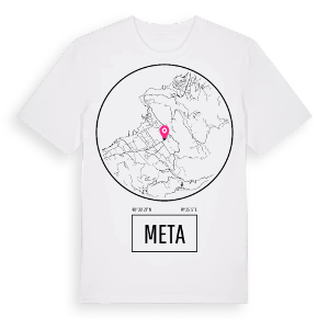 Meta t-shirt – ekologisk bomull t-shirt från Pinshirt