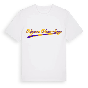 Mignano Monte Lungo baseball t-shirt – ekologisk bomull t-shirt från Pinshirt