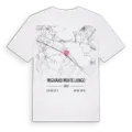 Mignano Monte Lungo karta t-shirt
