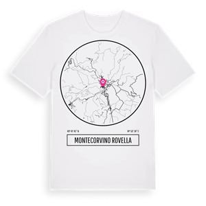 Montecorvino Rovella t-shirt – ekologisk bomull t-shirt från Pinshirt