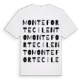Monteforte Cilento ordlek t-shirt