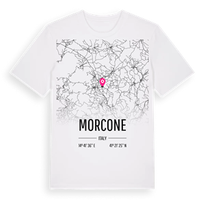 Morcone karta t-shirt – ekologisk bomull t-shirt från Pinshirt