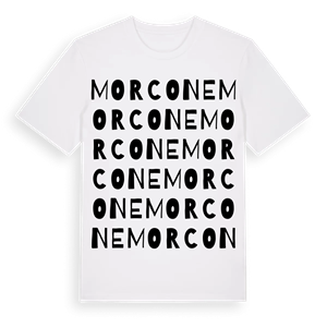Morcone ordlek t-shirt – ekologisk bomull t-shirt från Pinshirt