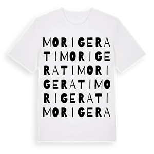 Morigerati ordlek t-shirt – ekologisk bomull t-shirt från Pinshirt