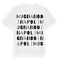 Mugnano di Napoli ordlek t-shirt