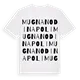 Mugnano di Napoli ordlek t-shirt