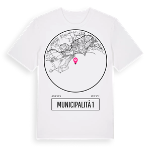 Municipalità 1 t-shirt – ekologisk bomull t-shirt från Pinshirt