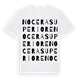 Nocera Superiore ordlek t-shirt