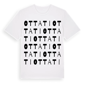 Ottati ordlek t-shirt – ekologisk bomull t-shirt från Pinshirt