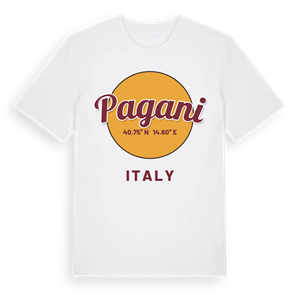 Pagani cirkel t-shirt – ekologisk bomull t-shirt från Pinshirt