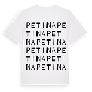 Petina ordlek t-shirt – ekologisk bomull t-shirt från Pinshirt