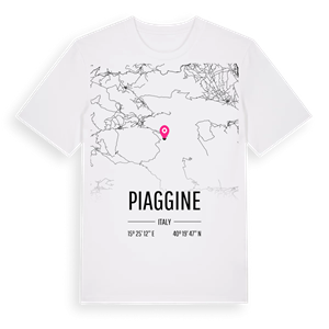 Piaggine karta t-shirt – ekologisk bomull t-shirt från Pinshirt