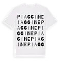 Piaggine ordlek t-shirt