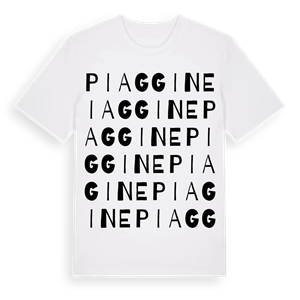 Piaggine ordlek t-shirt – ekologisk bomull t-shirt från Pinshirt