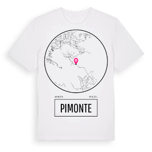 Pimonte t-shirt – ekologisk bomull t-shirt från Pinshirt