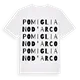 Pomigliano d'Arco ordlek t-shirt