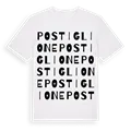 Postiglione ordlek t-shirt