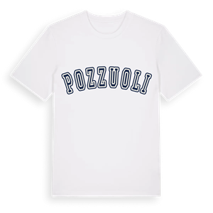 Pozzuoli college t-shirt – ekologisk bomull t-shirt från Pinshirt