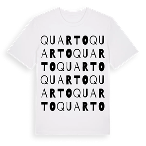 Quarto ordlek t-shirt – ekologisk bomull t-shirt från Pinshirt