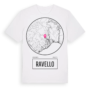 Ravello t-shirt – ekologisk bomull t-shirt från Pinshirt