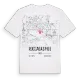 Roccadaspide karta t-shirt