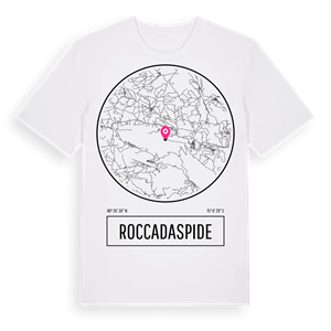 Roccadaspide t-shirt – ekologisk bomull t-shirt från Pinshirt