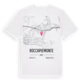 Roccapiemonte karta t-shirt