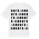 Rofrano ordlek t-shirt