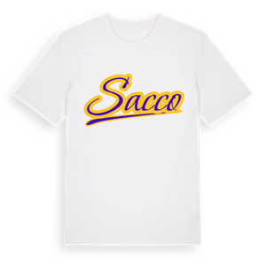 Sacco baseball t-shirt – ekologisk bomull t-shirt från Pinshirt