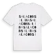 Sala Consilina ordlek t-shirt