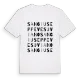 San Giuseppe Vesuviano ordlek t-shirt