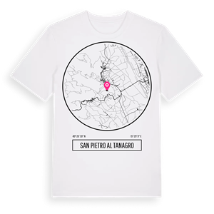 San Pietro al Tanagro t-shirt – ekologisk bomull t-shirt från Pinshirt