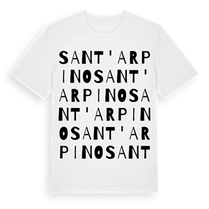 Sant'Arpino ordlek t-shirt – ekologisk bomull t-shirt från Pinshirt