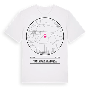 Santa Maria La Fossa t-shirt – ekologisk bomull t-shirt från Pinshirt