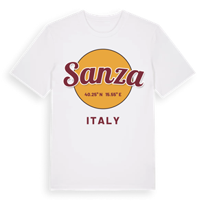 Sanza cirkel t-shirt – ekologisk bomull t-shirt från Pinshirt