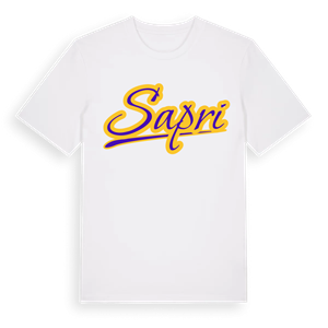 Sapri baseball t-shirt – ekologisk bomull t-shirt från Pinshirt