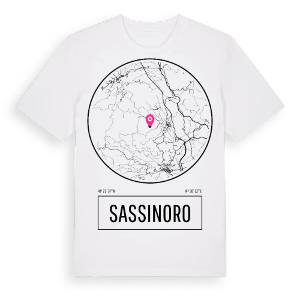 Sassinoro t-shirt – ekologisk bomull t-shirt från Pinshirt