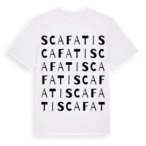 Scafati ordlek t-shirt – ekologisk bomull t-shirt från Pinshirt