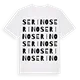 Serino ordlek t-shirt