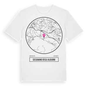 Sicignano degli Alburni t-shirt – ekologisk bomull t-shirt från Pinshirt