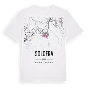 Solofra karta t-shirt – ekologisk bomull t-shirt från Pinshirt