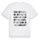Solopaca ordlek t-shirt