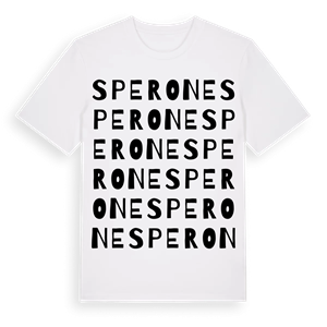 Sperone ordlek t-shirt – ekologisk bomull t-shirt från Pinshirt