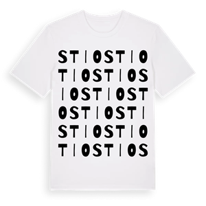 Stio ordlek t-shirt – ekologisk bomull t-shirt från Pinshirt